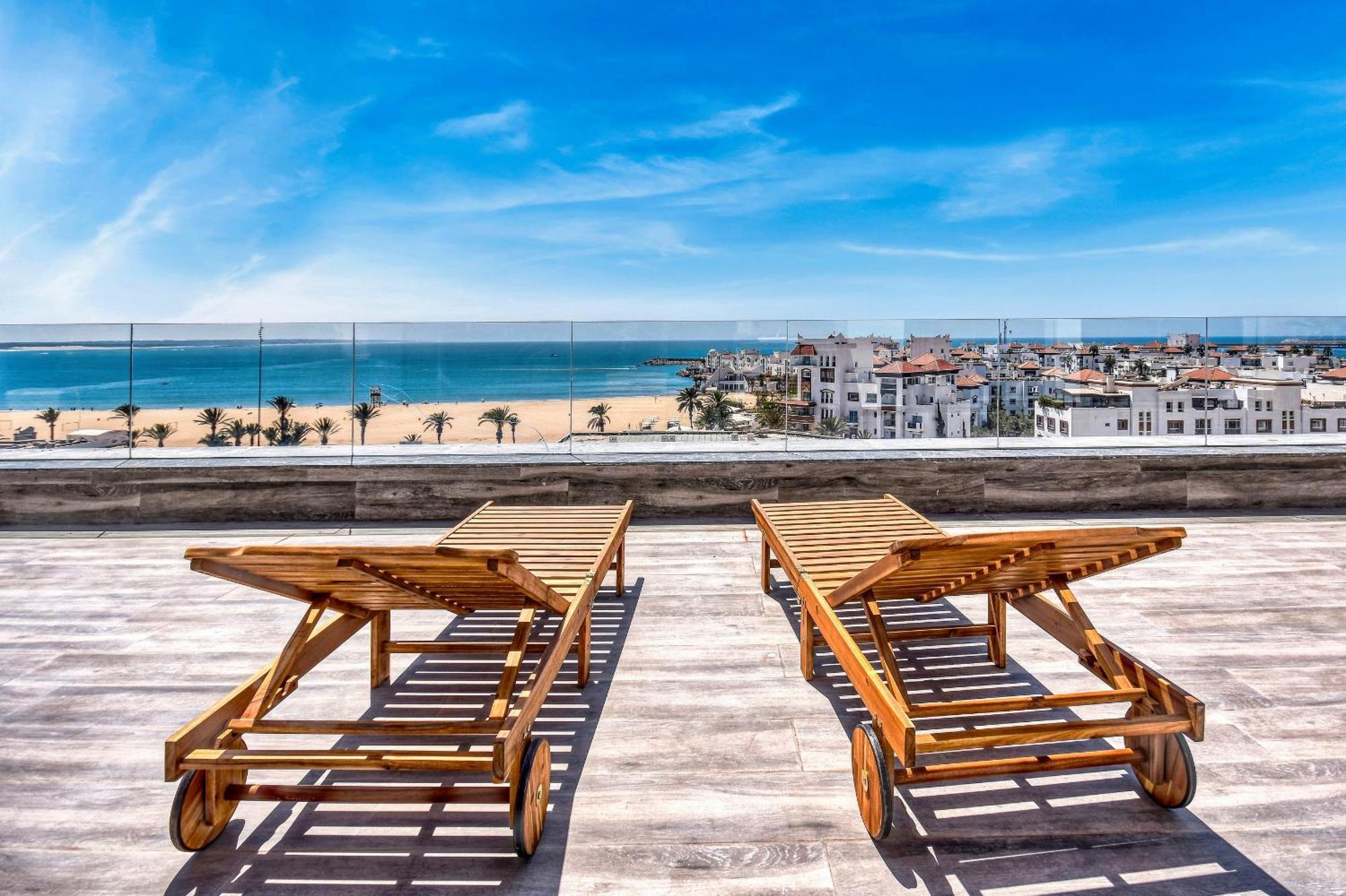 Luxury Seafront Appartement 6-7P Agadir Zewnętrze zdjęcie