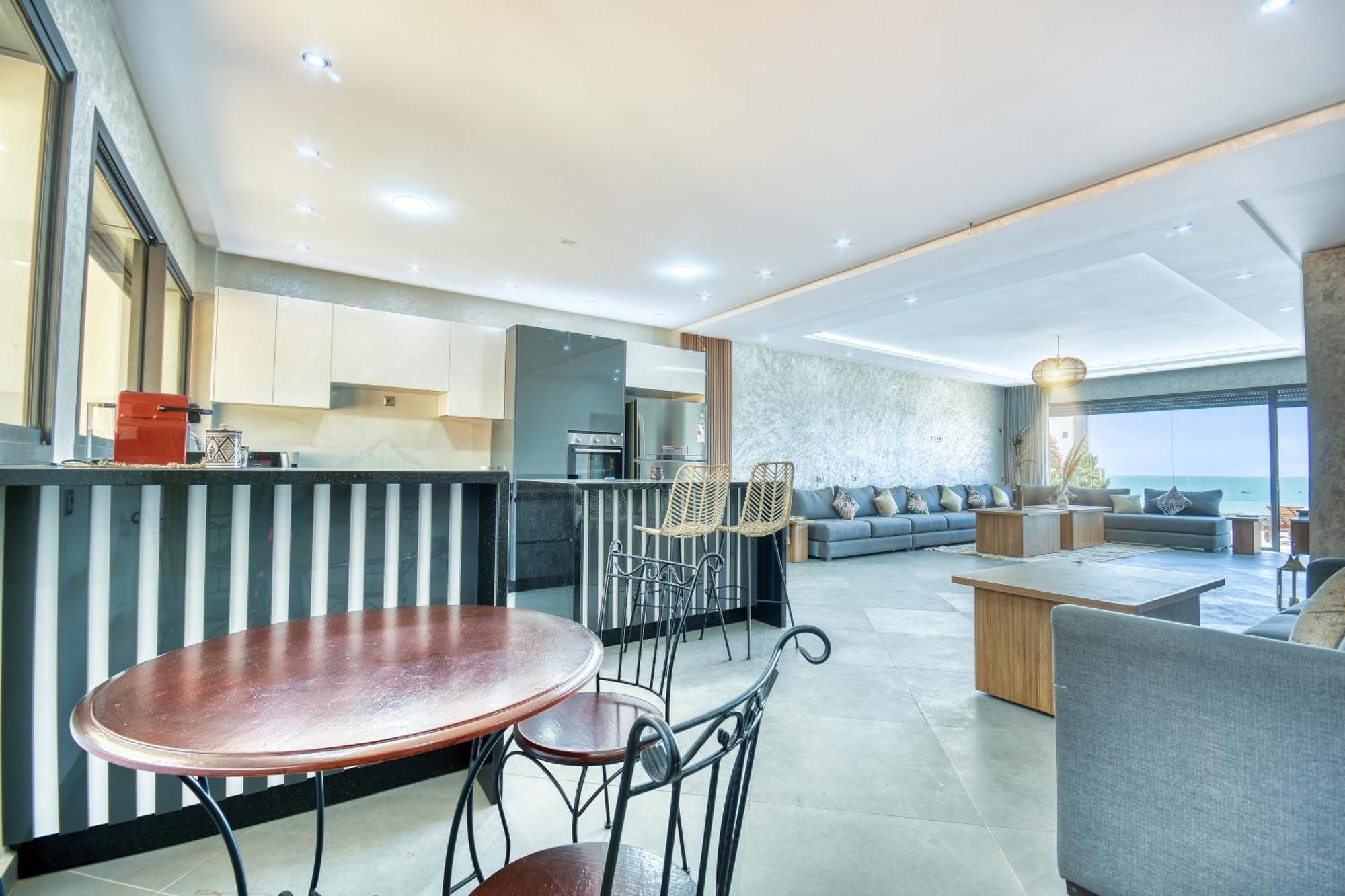 Luxury Seafront Appartement 6-7P Agadir Zewnętrze zdjęcie